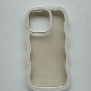 White Squiggly IPhone 13 Pro Phone Case